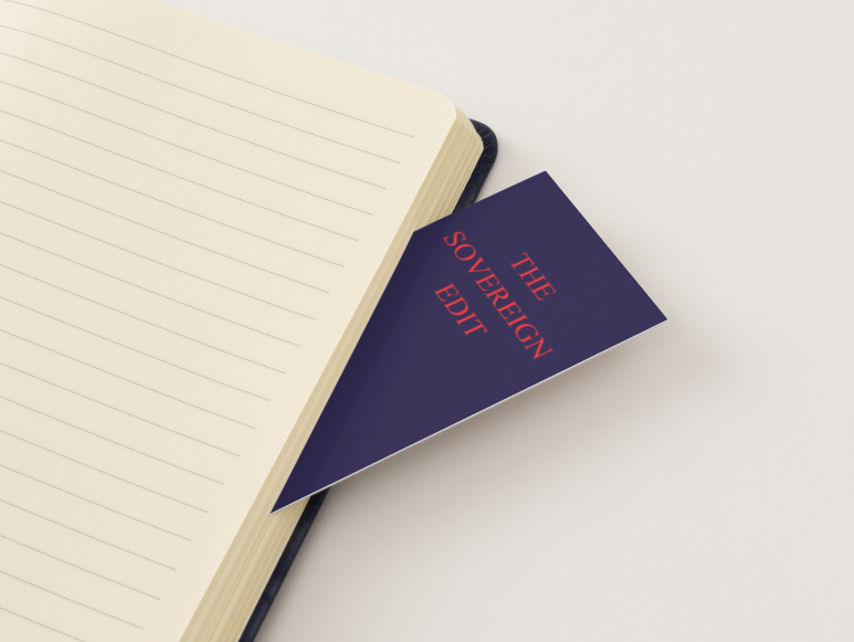 The Sovereign Edit Bookmark