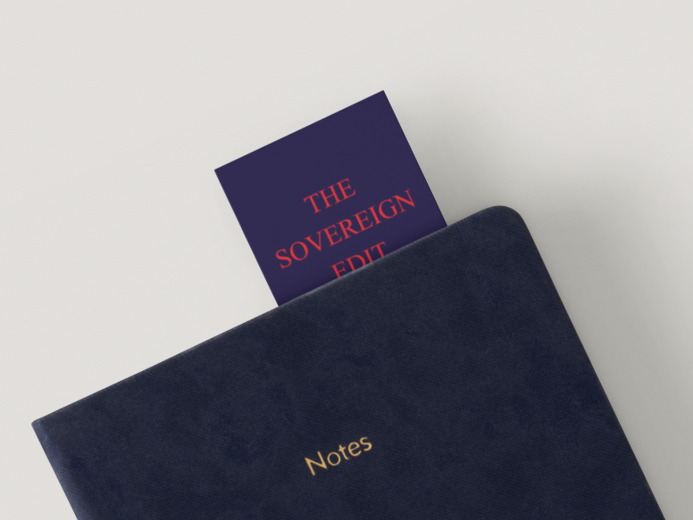 The Sovereign Edit Bookmark